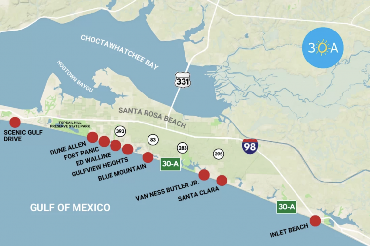 Navigating The Shores Guide To Public Beaches on Scenic Highway 30A